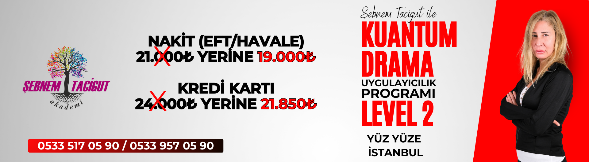 Kuantum Drama Uygulayıcılık Level 2 - Yüz Yüze